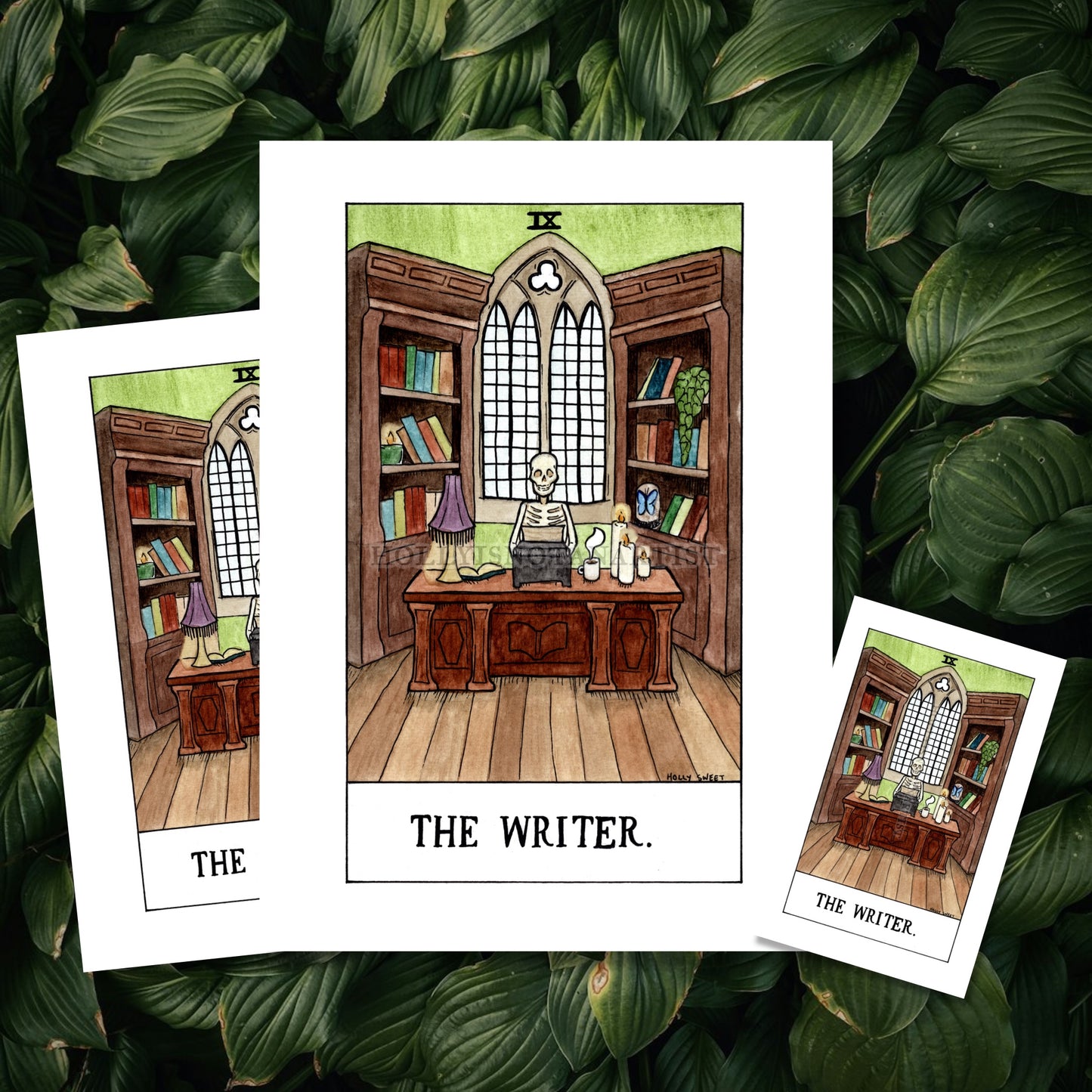 The Writer tarot card prints