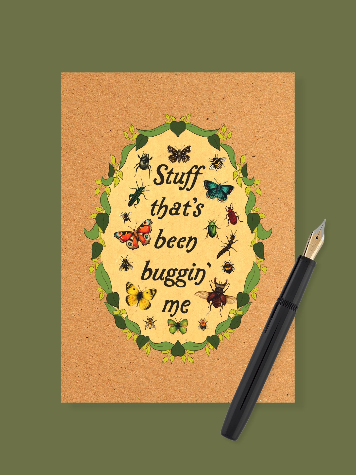 Stuff that’s been buggin’ me staple-bound notebook