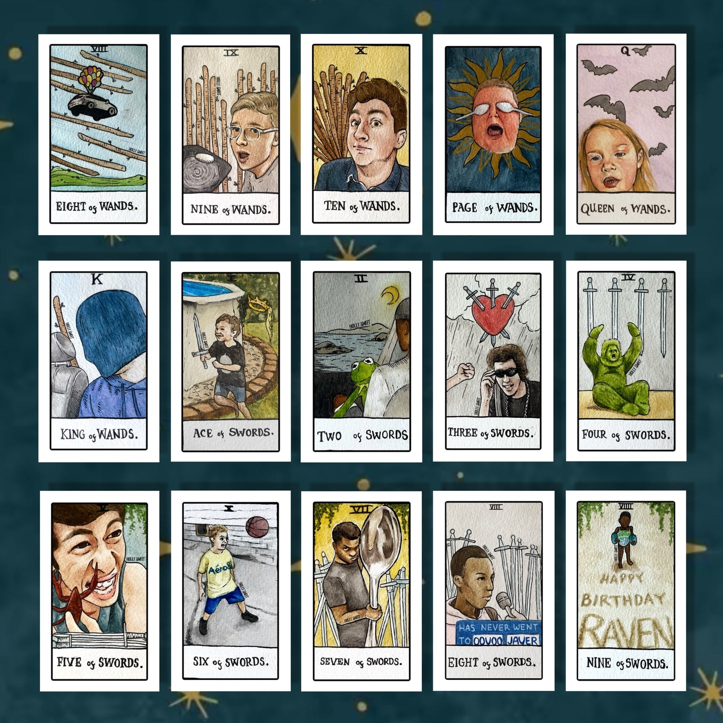 Vine Tarot prints