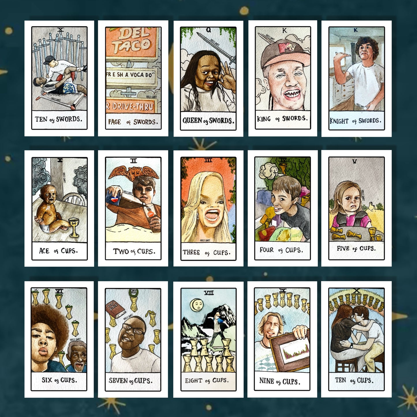 Vine Tarot prints