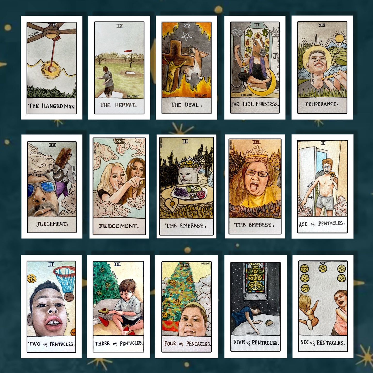 Vine Tarot prints