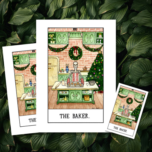The Baker tarot card prints