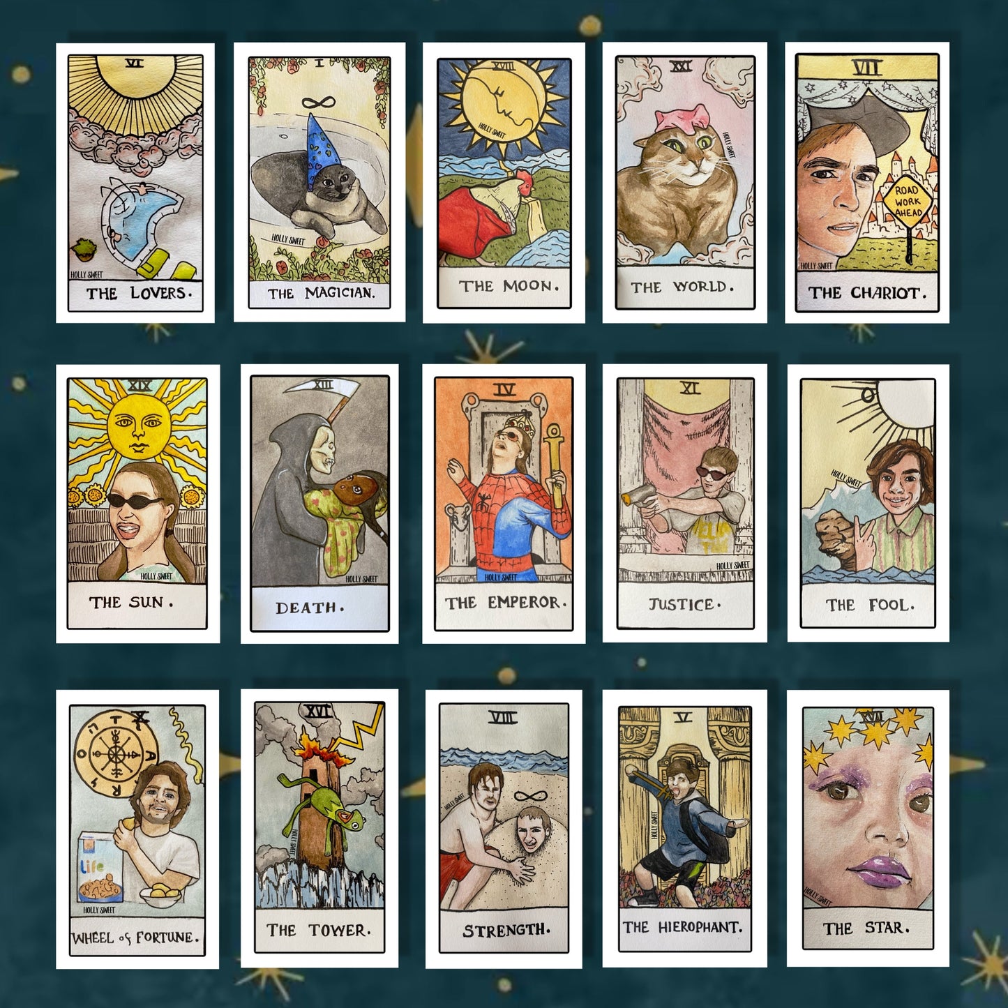 Vine Tarot prints