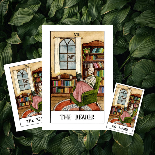 The Reader tarot card prints