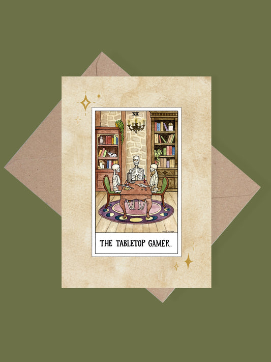 The Tabletop Gamer greetings card