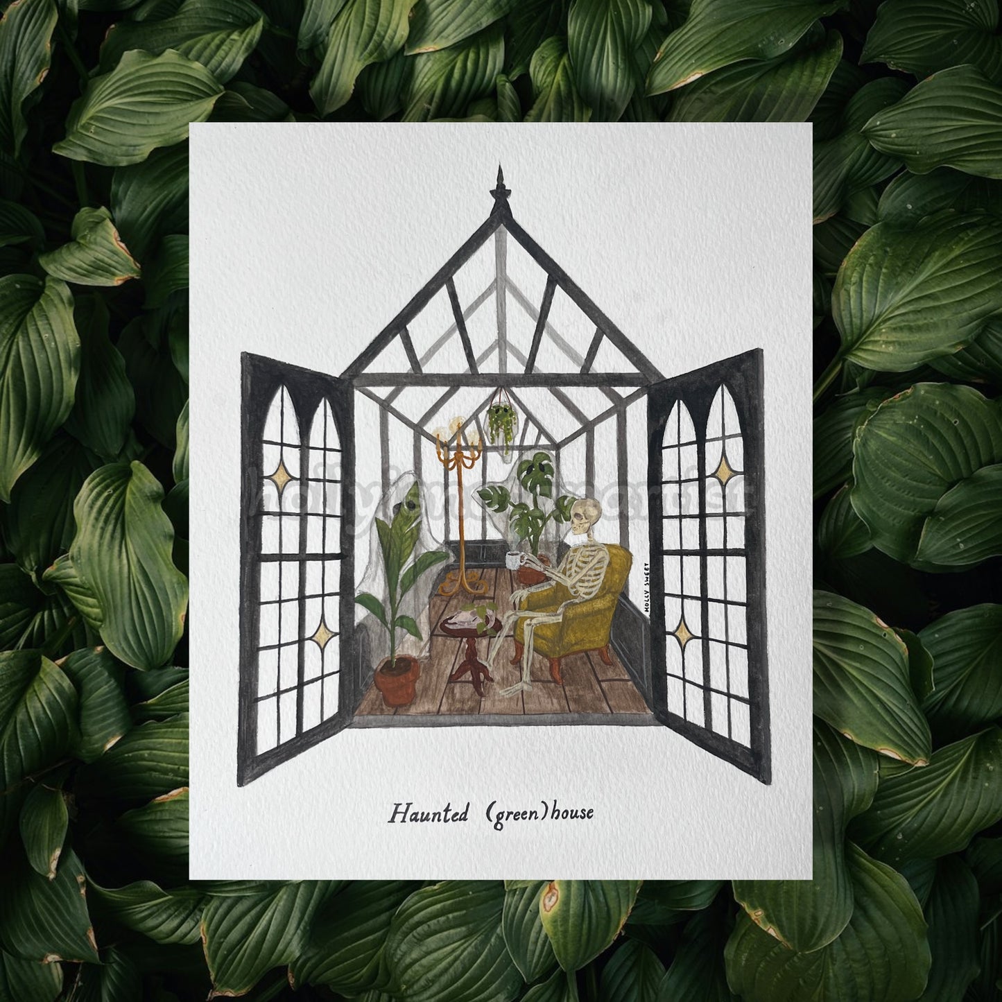 Haunted greenhouse prints